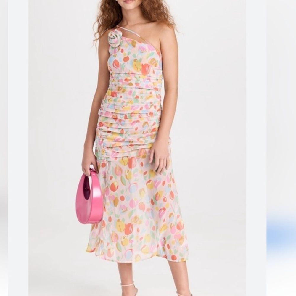 For Love And Lemons Desmona Midi Dress